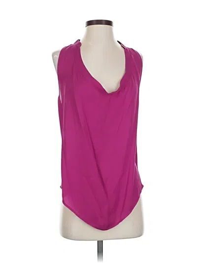 Pre-owned Haute Hippie Sleeveless Blouse In Pink