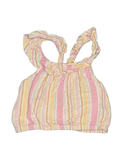 Pre-owned Haute Hippie Kids' Sleeveless Blouse In Pink