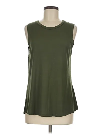 Pre-owned Haute Hippie Sleeveless T-shirt In Green