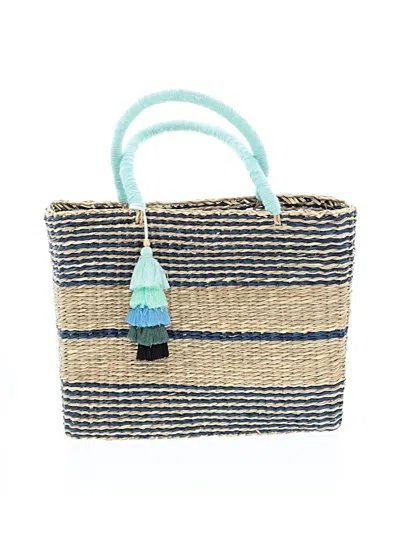Pre-owned Haute Hippie Tote Bag In Blue