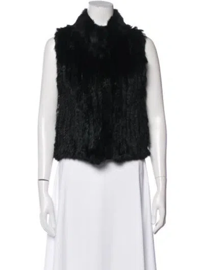 Pre-owned Haute Hippie Vest In Black