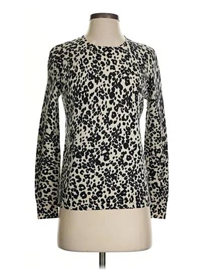 Pre-owned Haute Hippie Wool Pullover Sweater In Ivory