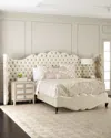 Haute House Adelie King Bed In Pearl
