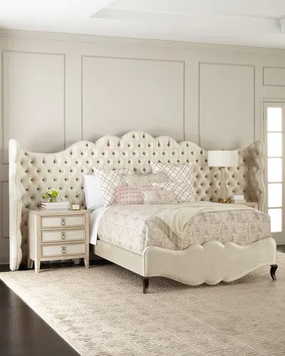 Haute House Adelie King Bed In Pearl