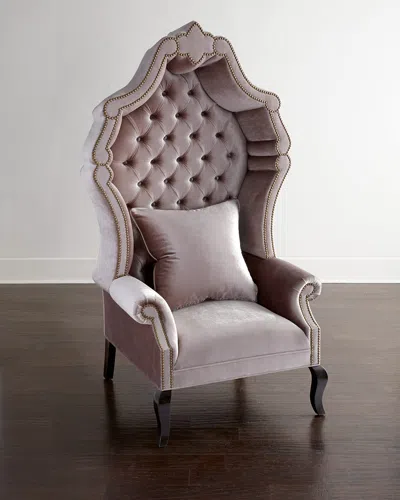 Haute House Antoinette Tufted Chair In Amethyst