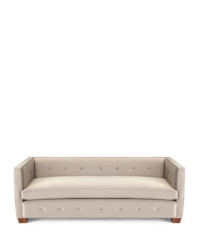 Haute House Birdie Tufted Sofa In Gray