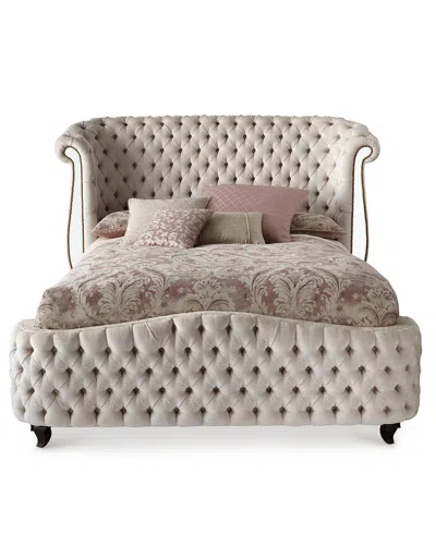 Haute House Bridgitte Queen Bed In Ivory