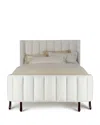 Haute House Cayden King Bed In Snow White