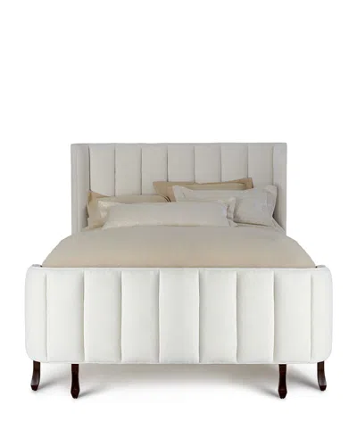 Haute House Cayden King Bed In Snow White