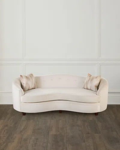 Haute House Claire Sofa, 93" In White