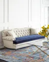 Haute House Classic Mr. Smith Sofa In Natural/navy