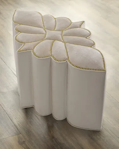 Haute House Elizabeth Snow Ottoman