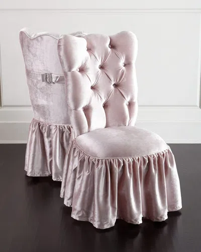 Haute House Farfalla Vanity Seat In Blush