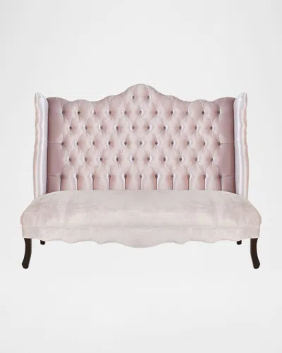 Haute House Isabella Blush Banquette