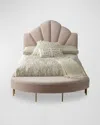 Haute House Kennedi Blush California King Bed In Pink
