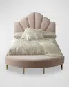 Haute House Kennedi Blush King Bed In Brown