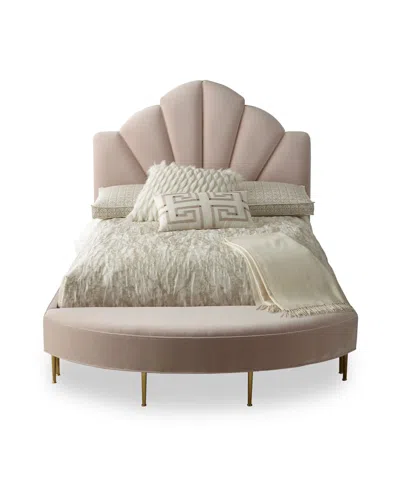 Haute House Kennedy Queen Bed In Blush