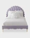 Haute House Olivia California King Bed In Lilac