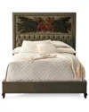Haute House Peacock Sage California King Bed In Sage