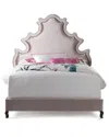 Haute House Pompidou California King Bed In Amethyst