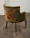 Haute House Refined Simplicity Sage Peacock Chair In Sage