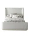 Haute House Ricardo Leather California King Bed In White