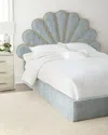 Haute House Rosette King Bed In Mineral