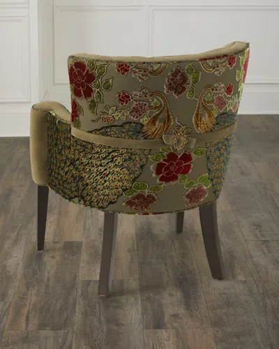 Haute House Sage Peacock Chair