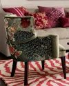Haute House Sage Peacock Chair In Sage