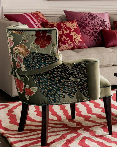 Haute House Sage Peacock Chair