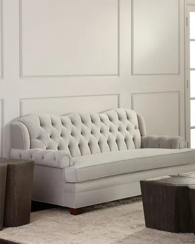 Haute House Smith Sleeper Sofa, 80.5" In Light Gray