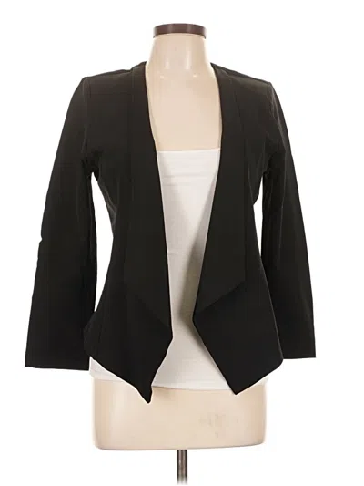 Pre-owned Haute Monde Blazer Jacket In Black