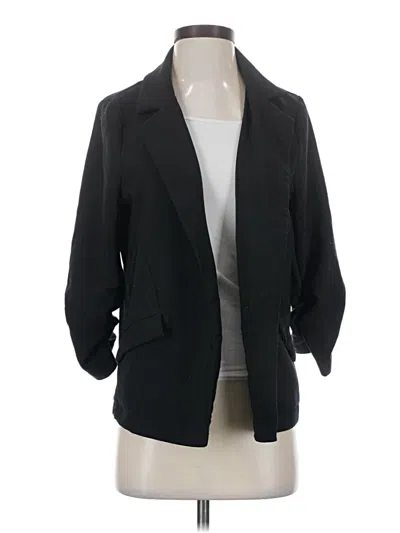 Pre-owned Haute Monde Blazer Jacket In Black