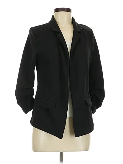 Pre-owned Haute Monde Blazer Jacket In Black