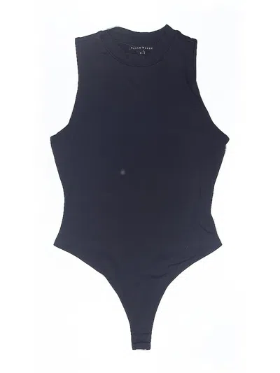 Pre-owned Haute Monde Bodysuit In Black