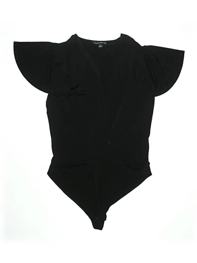 Pre-owned Haute Monde Bodysuit In Black