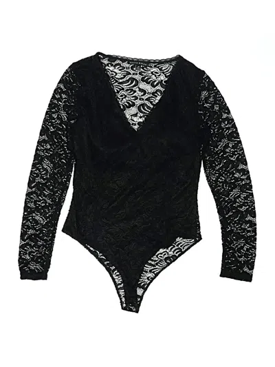 Pre-owned Haute Monde Bodysuit In Black