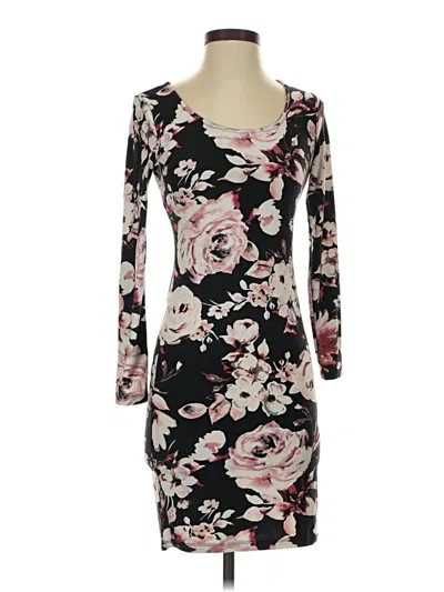 Pre-owned Haute Monde Casual Dress In Black