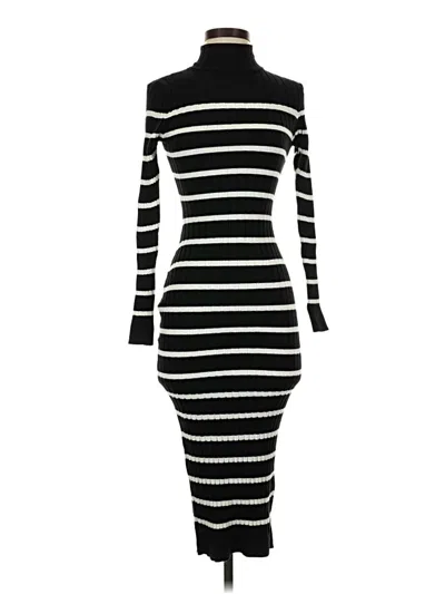Pre-owned Haute Monde Casual Dress In Black