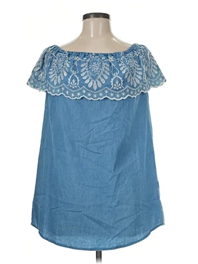 Pre-owned Haute Monde Casual Dress In Blue
