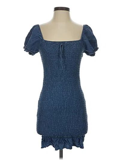 Pre-owned Haute Monde Casual Dress In Blue