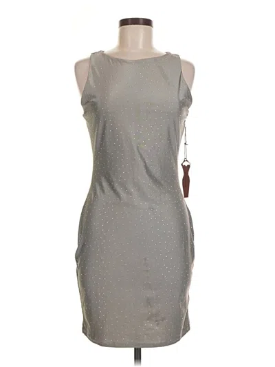 Pre-owned Haute Monde Casual Dress In Gray