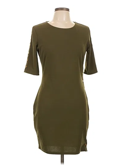 Pre-owned Haute Monde Casual Dress In Green