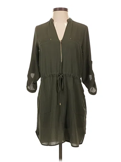 Pre-owned Haute Monde Casual Dress In Green