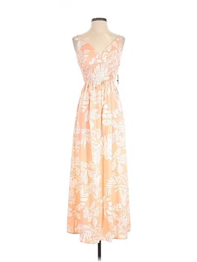 Pre-owned Haute Monde Casual Dress In Orange