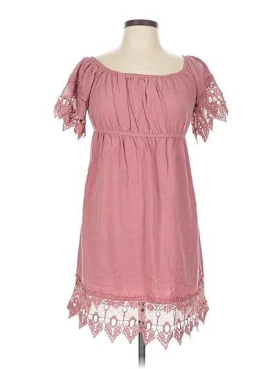 Pre-owned Haute Monde Casual Dress In Pink