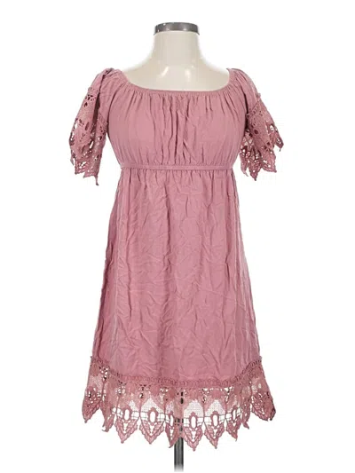 Pre-owned Haute Monde Casual Dress In Pink