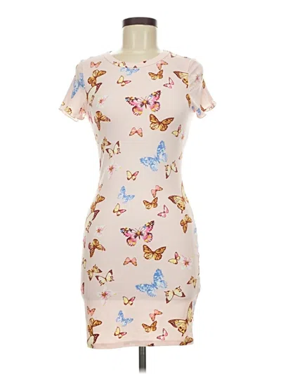 Pre-owned Haute Monde Casual Dress In White