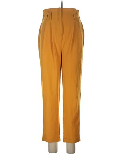 Pre-owned Haute Monde Casual Pants In Yellow