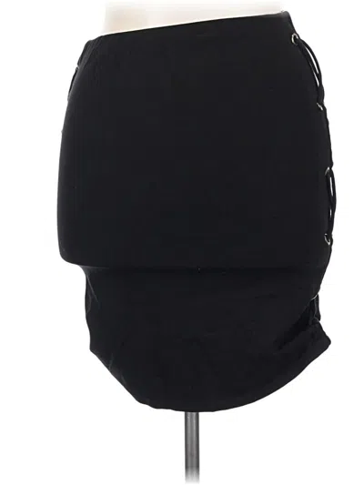 Pre-owned Haute Monde Casual Skirt In Black